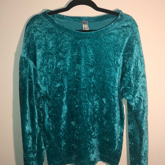 We the free crushed velvet top - Picture 2 of 3